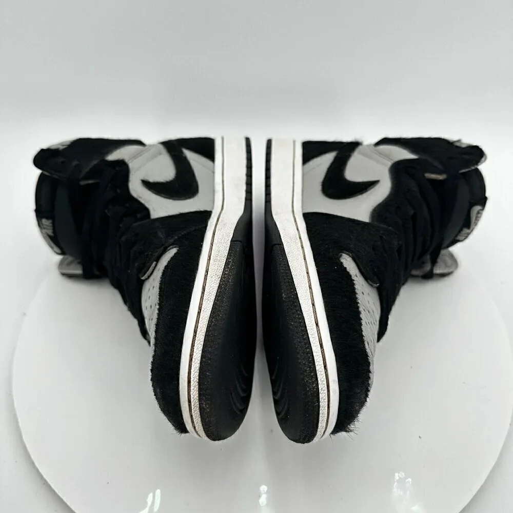 Nike Air Jordan 1 Retro High Women Sz 7.5 DZ2523-001 Medium Grey White Shoe